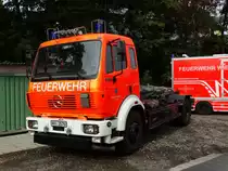 BF Wiesbaden Mercedes Benz WLF  am 12.09.15 beim Tag der Offenen Tür in Wiesbaden