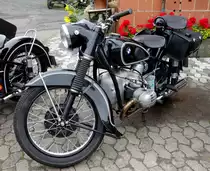 BMW R67, präsentiert beim Ortsjubiläum 850 Jahre Hofaschenbach, Juli 2015