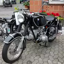 BMW R60, gesehen beim Ortsjubiläum 850 Jahre Hofaschenbach, Juli 2015