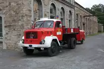 Dieser Magirus Deutz Mercur der Berufsfeuerwehr Dortmund wurde am 6.9.2015 am Piesberg in Osnabrück gezeigt.