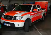 BF Wiesbaden Nissan Pick Up am 12.09.15 beim Tag der Offenen Tür in Wiesbaden