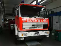 BF Wiesbaden Mercedes Benz WLF (Florian Wiesbaden 1/65-3) am 12.09.15 beim Tag der Offenen Tür in Wiesbaden