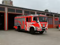 BF Wiesbaden MAN TGM HLF 20/16 (Florian Wiesbaden 1/46) am 12.09.15 beim Tag der Offenen Tür in Wiesbaden