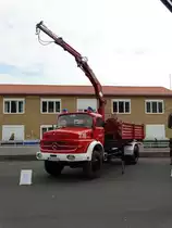 BF Wiesbaden anno 1965 Mercedes Benz Hauber am 12.09.15 beim Tag der Offenen Tür in Wiesbaden
