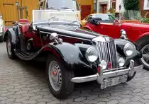 MG TF Cabrio, gesehen beim Ortsjubiläum 850 Jahre Hofaschenbach, Juli 2015