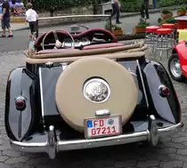 MG TF Cabrio, gesehen beim Ortsjubiläum 850 Jahre Hofaschenbach, Juli 2015