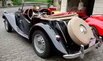 MG TF Cabrio, gesehen beim Ortsjubiläum 850 Jahre Hofaschenbach, Juli 2015