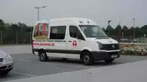VW Crafter von  danwood  steht im August 2015 in Biebergemünd