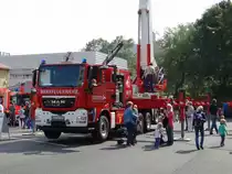 Infraserv Wiesbaden Werksfeuerwehr MAN TGS am 12.09.15 beim Tag der Offenen Tür in Wiesbaden