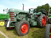 Hürlimann D 100 SSP am 12.09.2015 auf dem Schleppertreffen in Gusenburg