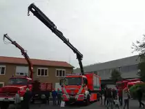 BF Wiesbaden MAN TGS WLF (Florian Wiesbaden 2/67-) am 12.09.15 beim Tag der Offenen Tür in Wiesbaden