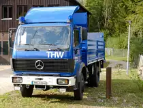 Mercedes SK 1417 Pritsche des THW Regen (Bayerischer Wald) 18.09.2015