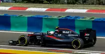 2015-er McLaren F-1 Rennwagen, 07.2015 Hungaroring.
