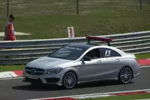 Mercedes-Benz CLA AMG fotografiert am 25.07.2015.