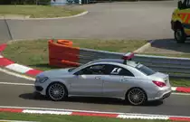 Mercedes-Benz CLA AMG fotografiert am 25.07.2015.