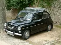 Fiat 600, Alfabia, Mallorca, Spanien, 18.03.2004