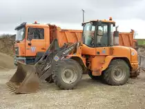 Volvo L 45B am 21.03.2010 auf einer Baustelle bei Junglinster (Lux.)