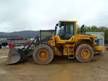 Volvo L 60F auf einer Baustelle in Konz-Könen am 22.04.2012