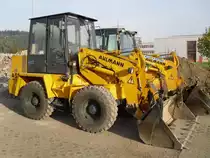 Ahlmann AS 6 auf einer Baustelle im Trierer Hafen, 03.10.2009