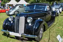 . Audi 920 cabriolet Motor mit 3200ccm, 80 Ps, 6 Zyl, Bj 1939 gesehen am 30.08.2015 in Mondorf. 