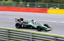 3 TYRRELL 012, Bj.1983, Cosworth DFY V8, 3000 ccm, beim FIA Masters Historic Formula One Championship, SPA SIX HOURS 19.September 2015