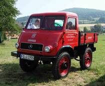 Unimog, gesehen beim Oldtimertreffen in Eiterfeld-Ufhausen im Juli 2015
