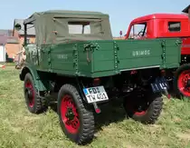 Unimog, gesehen beim Oldtimertreffen in Eiterfeld-Ufhausen im Juli 2015