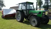 Deutz D 7807, ausgestellt beim Oldtimertreffen in Eiterfeld-Ufhausen im Juli 2015