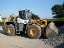 Liebherr L 550 2 plus 2 am 31.08.2008 in der Nähe von Besch