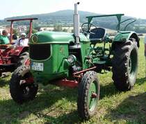 Deutz D 40 S, präsentiert beim Oldtimertreffen in Eiterfeld-Ufhausen im Juli 2015