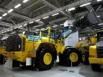 Volvo L 350F auf einer Baumaschinenmesse in Bern am 18.03.2009