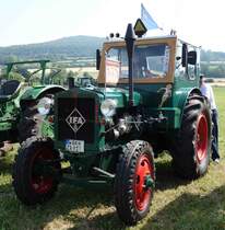 Ifa Pionier, steht beim Oldtimertreffen in Eiterfeld-Ufhausen im Juli 2015