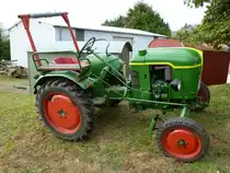 Deutz F 1 L 612 am 12.09.2015 auf dem Schleppertreffen in Gusenburg