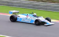Nr.8 LIGIER JS/17, Formel1 Wagen von 1981 mit 3000ccm, Fahrer: HALL Rob (GB).
Aufnahme am 19.9.2015 FIA Masters Historic Formula One Championship, SPA SIX HOURS 