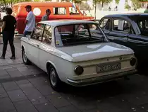 BMW 1600, Rückansicht. Aufnahmezeit: 13.09.2015