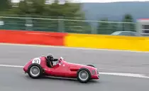 Nr.10 MASERATI A6GCM, Bj.1951,  1998ccm, Fahrer de BALDANZA Julia (GB)²Class 2 - 1935-1951 Grand Prix cars on 18  or 19  wheels², beim Rennen der Historic Grand Prix Cars Association am 19.9.2015 in Spa Francorchamps