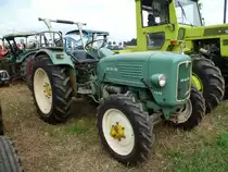 MAN Ackerdiesel am 12.09.2015 auf dem Schleppertreffen in Gusenburg