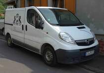 Opel Movano, gesehen im August 2015 in Kleinsassen