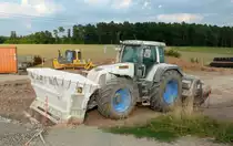 Fendt Vario, gesehen auf einer Baustelle der Firma  Bickardt-Bau  im August 2015