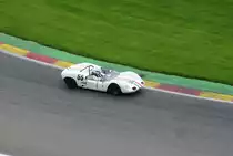 Nr.55, ELVA Mk8 S, Closed Wheel Race, des Historic Sports Car Club im Rahmen der Classic SPA SIX HOURS 19.September 2015