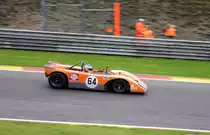 Nr.64 LOLA 212, Closed Wheel Race, des Historic Sports Car Club im Rahmen der Classic SPA SIX HOURS 19.September 2015