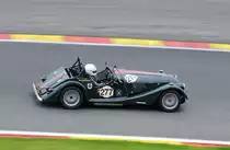 Nr.277, MORGAN Plus 8, Closed Wheel Race, des Historic Sports Car Club im Rahmen der Classic SPA SIX HOURS 19.September 2015