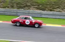ALFA Giulia Sprint GTA, Bj:1965, 1587ccm, Fahrer: EVERARD Eric (BEL)
VAN RIET Christophe (BEL).
Historic Motor Racing News U2TC Rennen, Mitzieher beim 6h Spa Classic am 19.September 