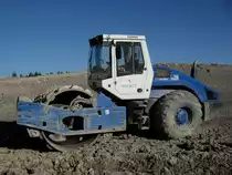 Bomag BW 219 PDH-4 eingesetzt beim Ausbau der A1, 23.05.2010