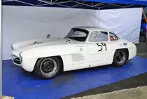 MERCEDES 300M Gullwing, gesehen bei Rundgang im Fahrerlager wärend der 6h Classic Spa Francorchamps am 19.9.2015