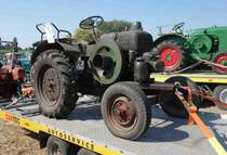 Allgaier R 22, gesehen bei der Oldtimerveranstaltung am Baiersröder Hof, August 2015, 