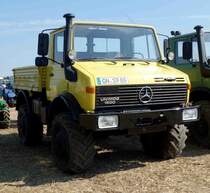 Unimog 1500, gesehen anl. der Oldtimerausstellung Baiersröder Hof im August 2015