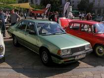 íMitsubishi Galant IV in schöner grünen Lackierung. Foto: 13.09.2015