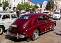 GAZ M20  Pobeda , schön restauriert aber mit kleineren Nutzungsspuren. Aufnahme: 13.09.2015