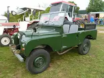 Land Rover Serie I am 12.09.2015 auf dem Schleppertreffen in Gusenburg